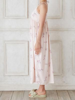 マタニティ パジャマ・ルームウェア|カップ付フラワーキャミドレス　マタニティ・授乳パジャマ・ワンマイル・ホームウェア・大きいサイズ