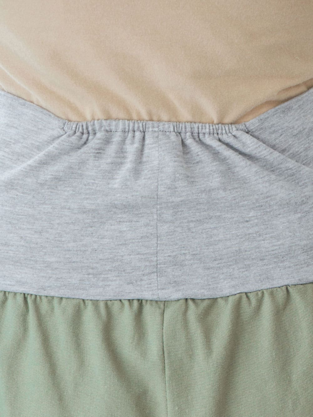 マタニティ パンツ|【マタニティ・産後】コットンリネンワイドパンツ【出産後も長く使える】