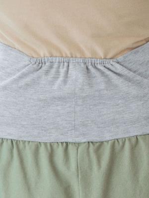 マタニティ パンツ|【マタニティ・産後】コットンリネンワイドパンツ【出産後も長く使える】