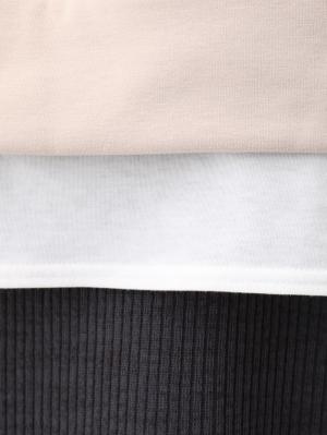 マタニティ ワンピース|パーカードッキングワンピース マタニティ・授乳服【出産後も長く使える】