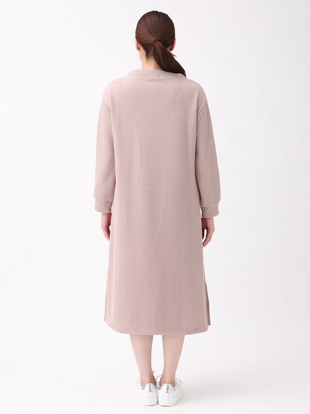 マタニティ ワンピース|Rosemadame（ローズマダム）ニットソー裏起毛ワンピース　マタニティ・授乳服【出産後も長く使える】