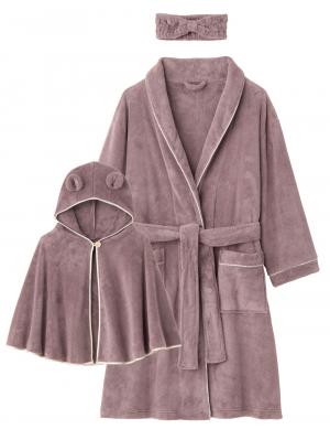 【親子コーデ】バスタイム3点セット　出産祝い　マタニティ・産後 10032