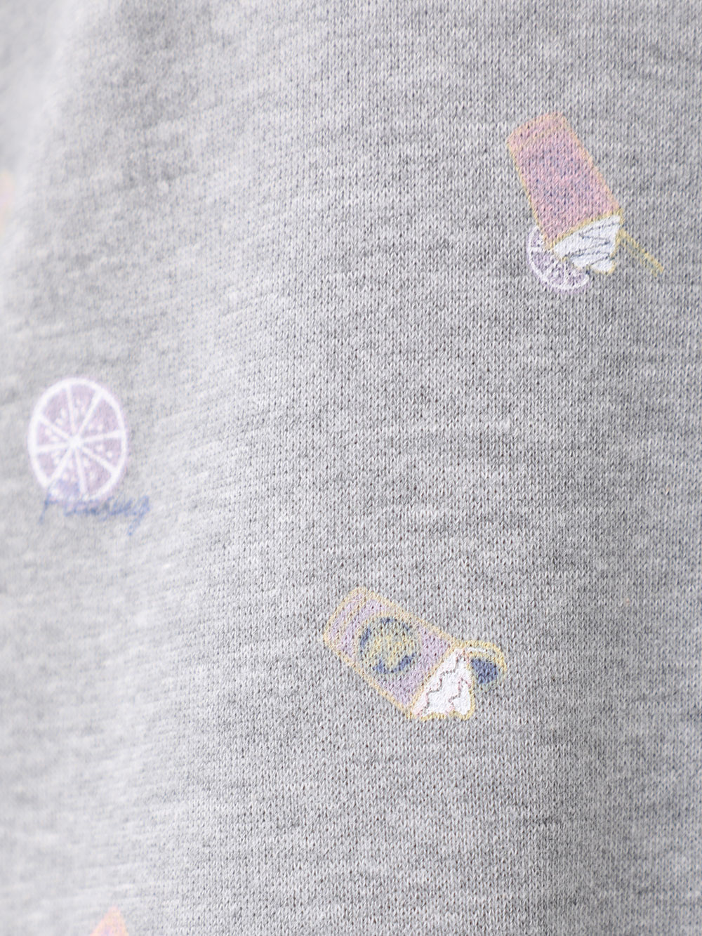 マタニティ パジャマ・ルームウェア|ガーゼ裏毛ジュースプリントネグリジェ　マタニティ・授乳パジャマ