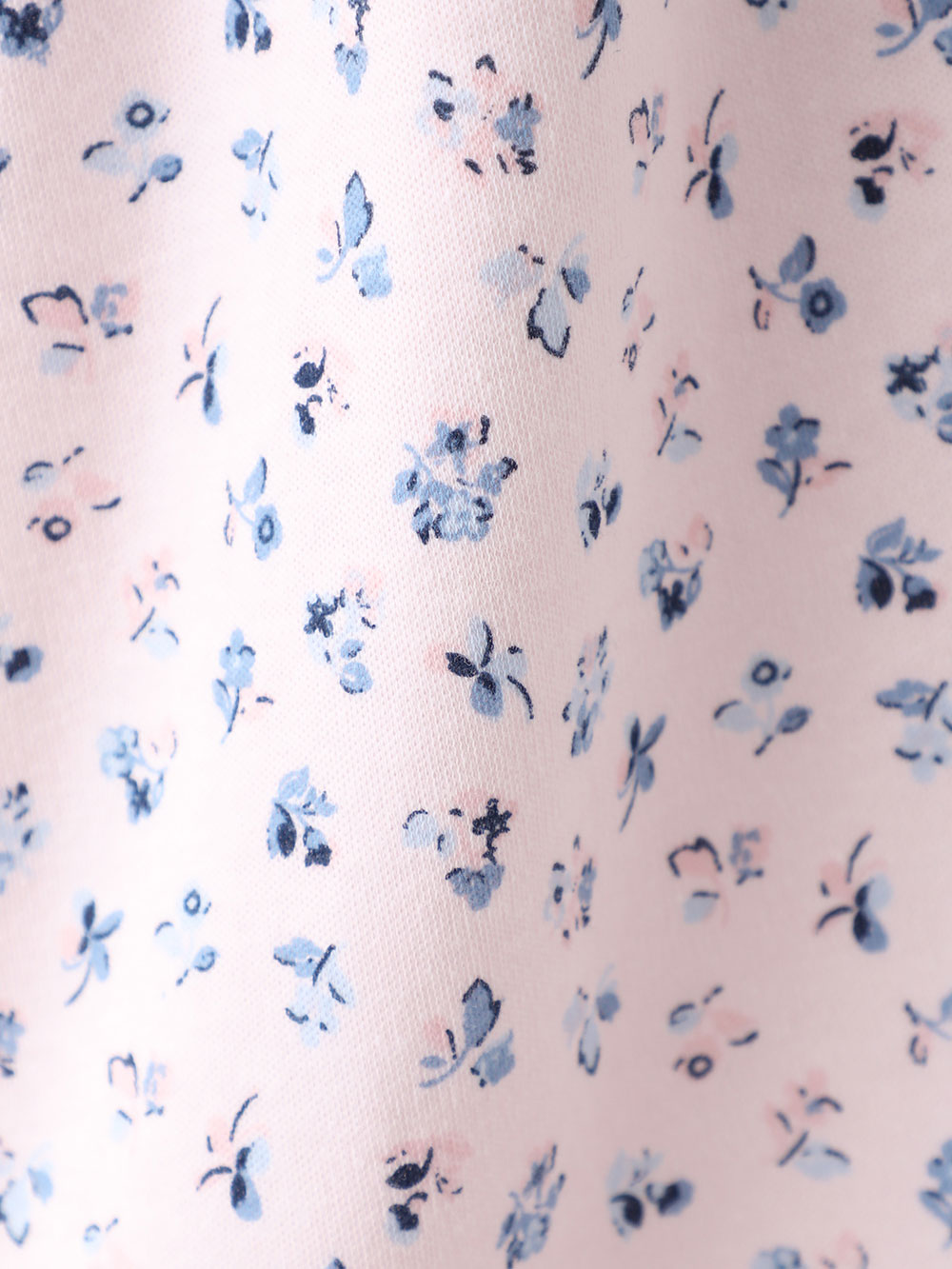 マタニティ パジャマ・ルームウェア|スムース花柄ロングスリーブネグリジェ　マタニティ・授乳パジャマ