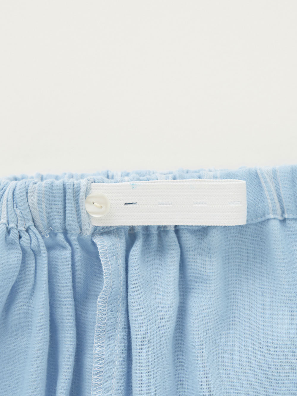 マタニティ パジャマ・ルームウェア|【セット】ストライプダブルガーゼ切替パジャマ　マタニティ・授乳パジャマ