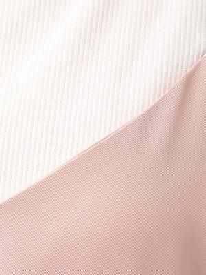 マタニティ ワンピース|【セット】サテンツイルキャミ ワンピース＆ニットソープルオーバー　マタニティ・授乳服【出産後も長く使える】