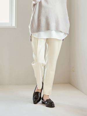 マタニティ パンツ|センタープレスパンツ　マタニティ・産後【出産後も長く使える】|ライトベージュ