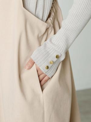 マタニティ ワンピース|ツイルジャンパースカート　マタニティ・授乳服【出産後も長く使える】