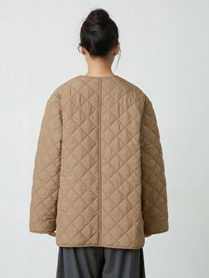 マタニティ アウター（コート）・ママコート|ダッカー付キルティング ショートコート　マタニティ・産後