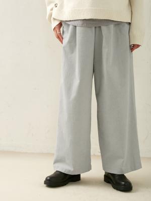 コーデュロイワイドパンツ　マタニティ・産後対応【出産後も長く使える】10049