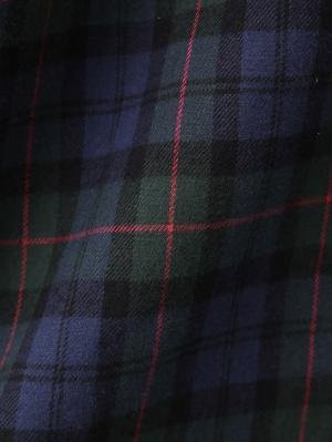 マタニティ パジャマ・ルームウェア|fairy(フェアリー)綿100%ネルチェックワンピネグリジェ(フロントスナップタイプ) マタニティ・授乳パジャマ