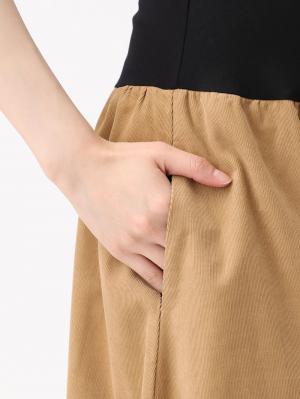 マタニティ スカート|コーデュロイギャザースカート　マタニティ・産後【出産後も長く使える】