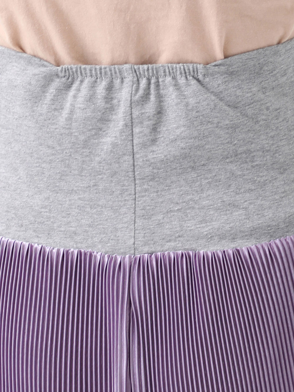 マタニティ スカート|フリーカットできるサテンプリーツタイトスカート　マタニティ・産後【出産後も長く使える】