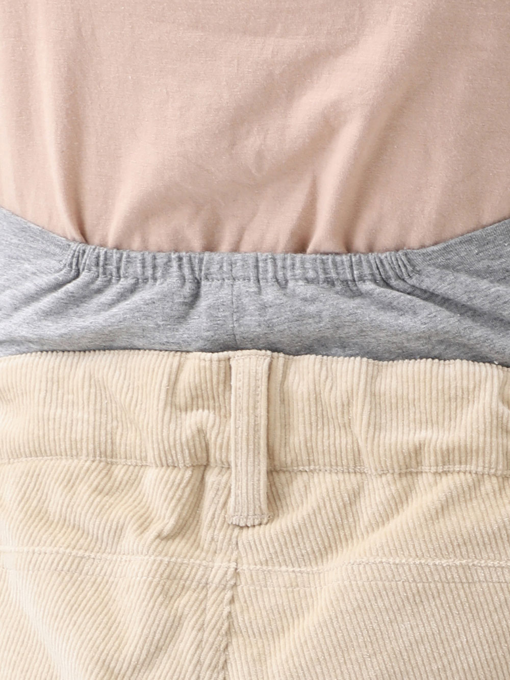 マタニティ パンツ|ストレッチコーデュロイワイドストレートパンツ　マタニティ・産後【出産後も長く使える】