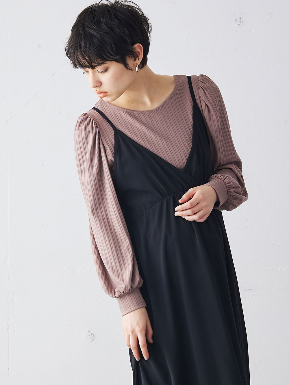 マタニティ オフィス 通勤服 出産後も長く使える 2way ランダムリブカットソーボリュームスリーブトップス マタニティ 授乳服 マタニティウェア 授乳服通販 エンジェリーベ 公式 マタニティ オフィス 通勤服 出産後も長く使える 2way ランダムリブカットソーボリュームスリーブトップス マタニティ 授乳服 マタニティウェア 授乳服通販 エンジェリーベ 公式