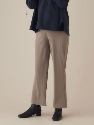 ストレッチリブフレアパンツ　マタニティ・産後【出産後も長く使える】10083