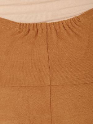 マタニティ パンツ|腹巻付きストレッチベロアフレアパンツ　マタニティ-産後【出産後も長く使える】