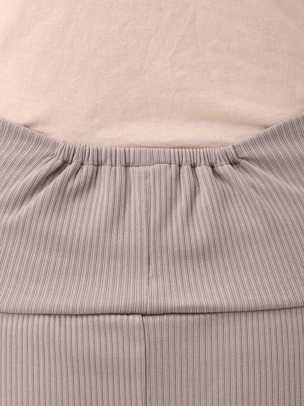 マタニティ スカート|らくちんリブタイトロングスカート　マタニティ・産後【出産後も長く使える】