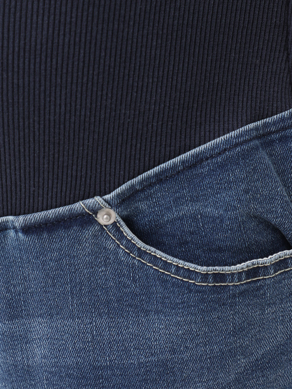 マタニティ パンツ|P・パンツスリムテーパードデニム　マタニティ