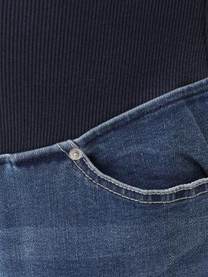 マタニティ パンツ|P・パンツスリムテーパードデニム　マタニティ