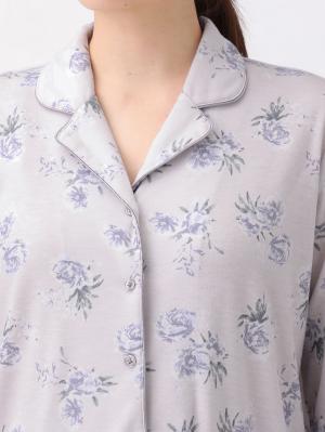 マタニティ パジャマ・ルームウェア|マタニティ期から産後まで使える 快適シームレステーラードスムースパジャマ 親子コーデ 産院推奨 ポケット付 授乳しやすい 産前・産後 セット商品 洗濯機OK/ネット使用OK