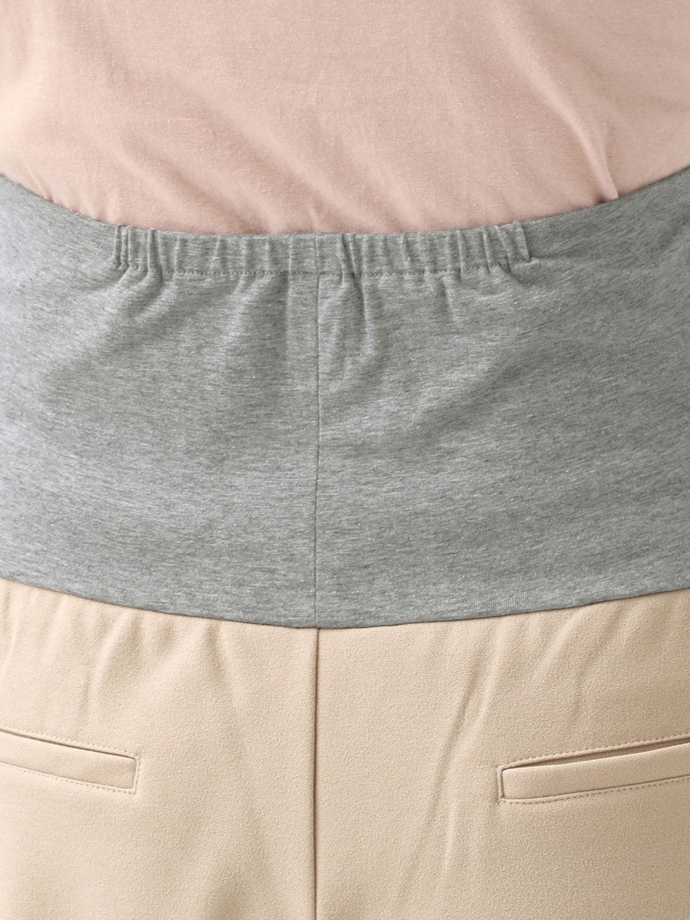 マタニティ パンツ|裏起毛ストレッチジョーゼットストレートパンツ　マタニティ・産後【出産後も長く使える】