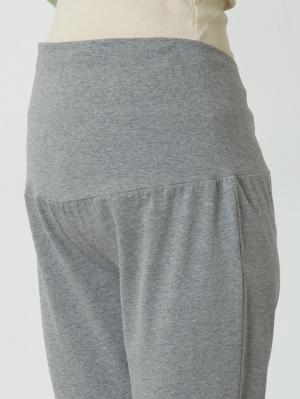 マタニティ パジャマ・ルームウェア|接結ガーゼスリットネック前開きワンピース×産後も使えるレギンスパジャマ　マタニティ・授乳パジャマ