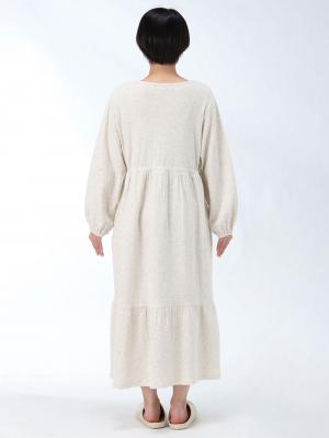 マタニティ パジャマ・ルームウェア|接結ガーゼティアードリラックスネグリジェ