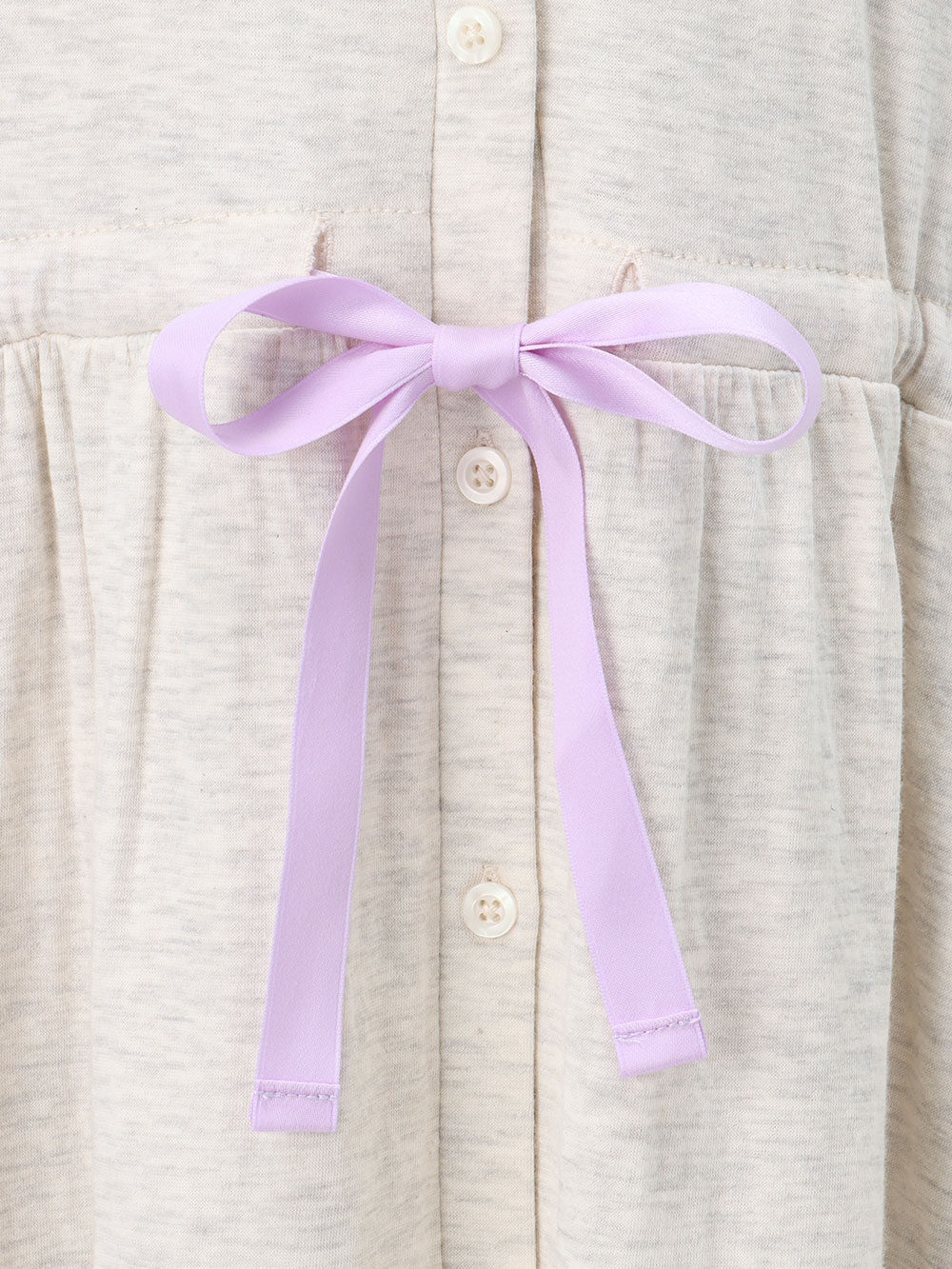 マタニティ パジャマ・ルームウェア|接結ガーゼティアードリラックスネグリジェ