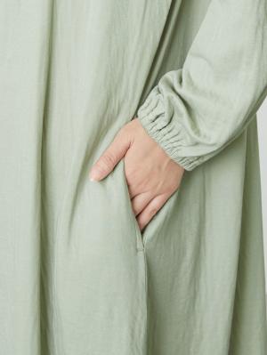 マタニティ パジャマ・ルームウェア|【親子コーデ可】接結ガーゼ袖ボリュームネグリジェ×授乳に便利ケープセットパジャマ　マタニティ・授乳パジャマ