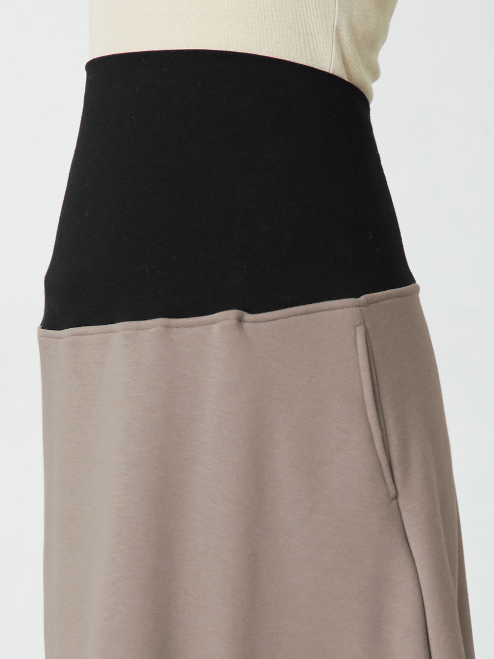 マタニティ スカート|【極暖】裏シャギーあったかフレアマキシスカート　マタニティ・授乳服【出産後も長く使える】