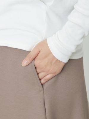 マタニティ スカート|【極暖】裏シャギーあったかフレアマキシスカート　マタニティ・授乳服【出産後も長く使える】