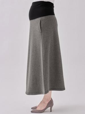 マタニティ スカート|【極暖】裏シャギーあったかフレアマキシスカート　マタニティ・授乳服【出産後も長く使える】