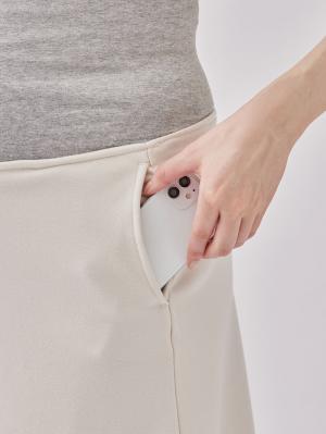 マタニティ スカート|【極暖】裏シャギーあったかフレアスカート　マタニティ・授乳服【出産後も長く使える】