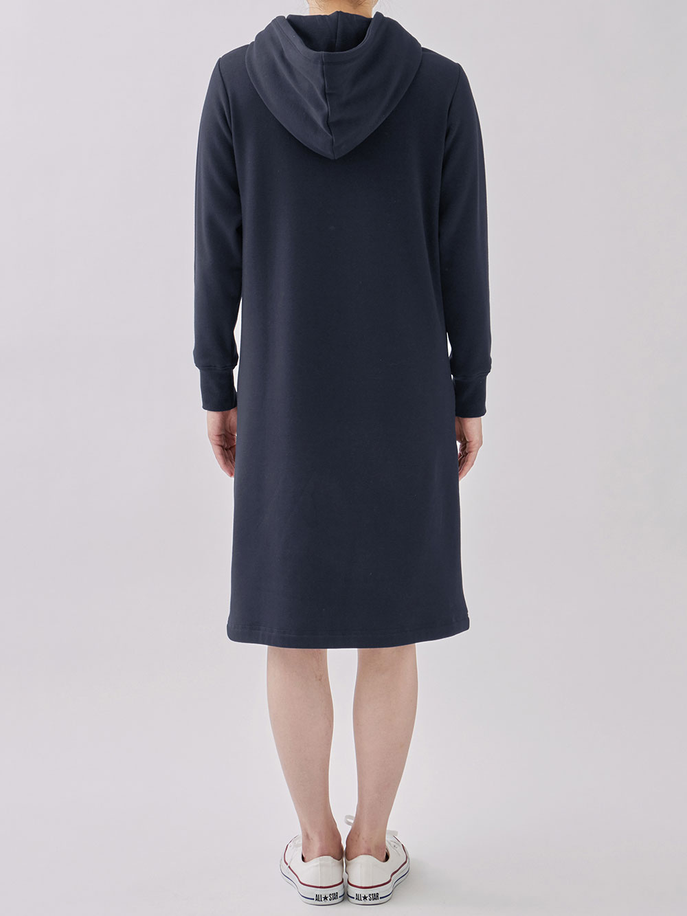 マタニティ ワンピース|【極暖】裏シャギーパーカーあったかワンピース　マタニティ・授乳服