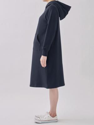 マタニティ ワンピース|【極暖】裏シャギーパーカーあったかワンピース　マタニティ・授乳服