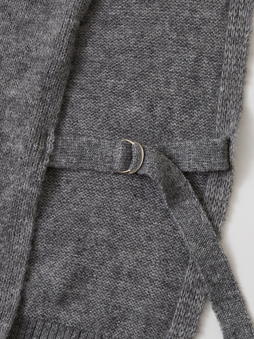 マタニティ トップス|ノルディック柄授乳にも便利なニットベスト　マタニティ・授乳服