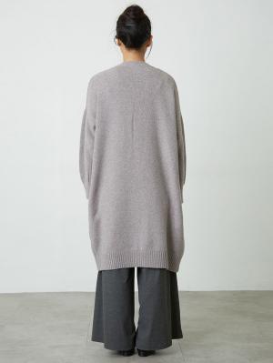 マタニティ トップス|【親子コーデ可】サステナブルニットロングカーディガン　マタニティ・授乳服【出産後も長く使える】