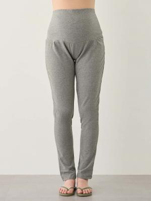 マタニティ パンツ|らくちんゆったりベア天ストレッチレギンス　マタニティ・産後【出産後も長く使える】