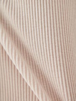 マタニティ パンツ|ain（アイン）　セルフカットできるリブフレアパンツ【出産後も長く使える】