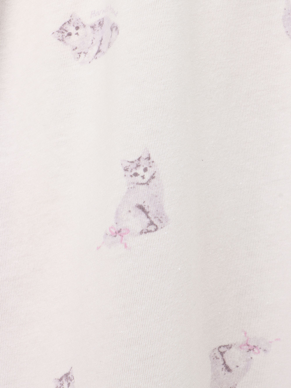 秀逸 猫柄 ルームパンツ ピンク 猫好き