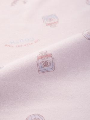 マタニティ パジャマ・ルームウェア|2WAYマタニティパジャマ　天竺フレグランス柄　マタニティ・授乳パジャマ