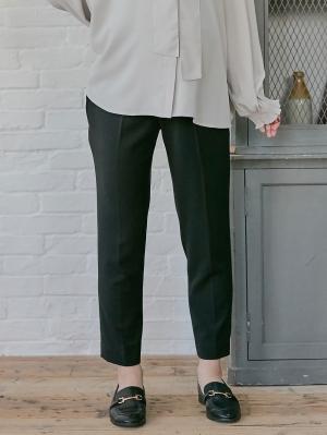 マタニティ パンツ|P・パンツセンタープレス　マタニティ|ブラック