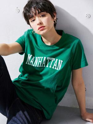 マタニティ トップス|ロゴTシャツ マタニティ・授乳服【出産後も長く使える】
