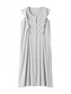 ラッフルスリーブ2WAYネグリジェ　マタニティ・授乳パジャマ 10176