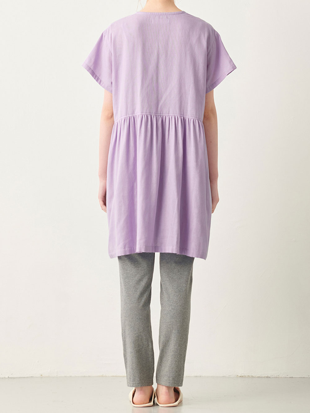 マタニティ パジャマ・ルームウェア|Wガーゼウエスト切替半袖パジャマ&産後も使えるレギンスパジャマ マタニティ・授乳パジャマ