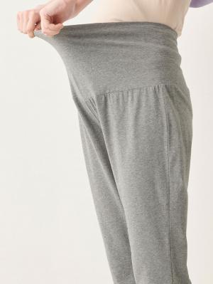 マタニティ パジャマ・ルームウェア|Wガーゼウエスト切替半袖パジャマ&産後も使えるレギンスパジャマ マタニティ・授乳パジャマ