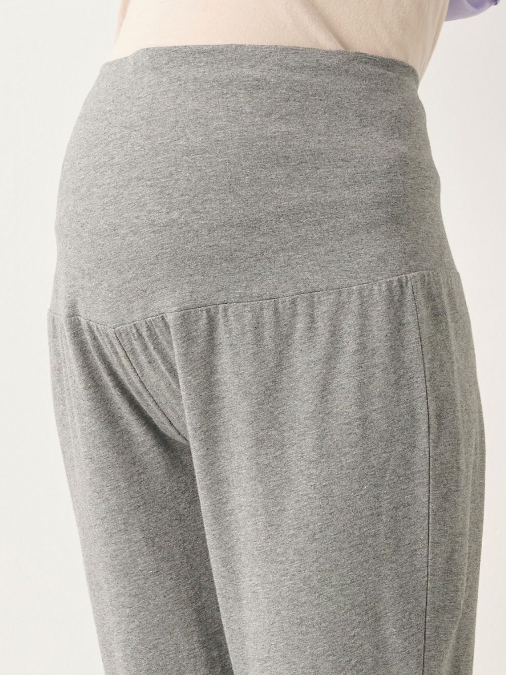 マタニティ パジャマ・ルームウェア|Wガーゼウエスト切替半袖パジャマ&産後も使えるレギンスパジャマ マタニティ・授乳パジャマ