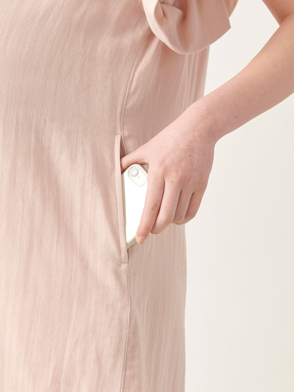 マタニティ パジャマ・ルームウェア|fairy（フェアリー）ダブルガーゼ半袖ワンピース　ネグリジェパジャマ（フロントスナップ）　マタニティ・授乳パジャマ