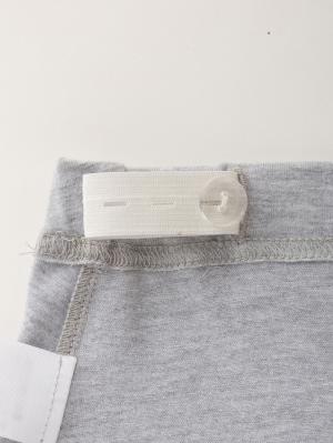 マタニティ スカート|綿混セミフレアレーススカート　マタニティ・産後【出産後も長く使える】